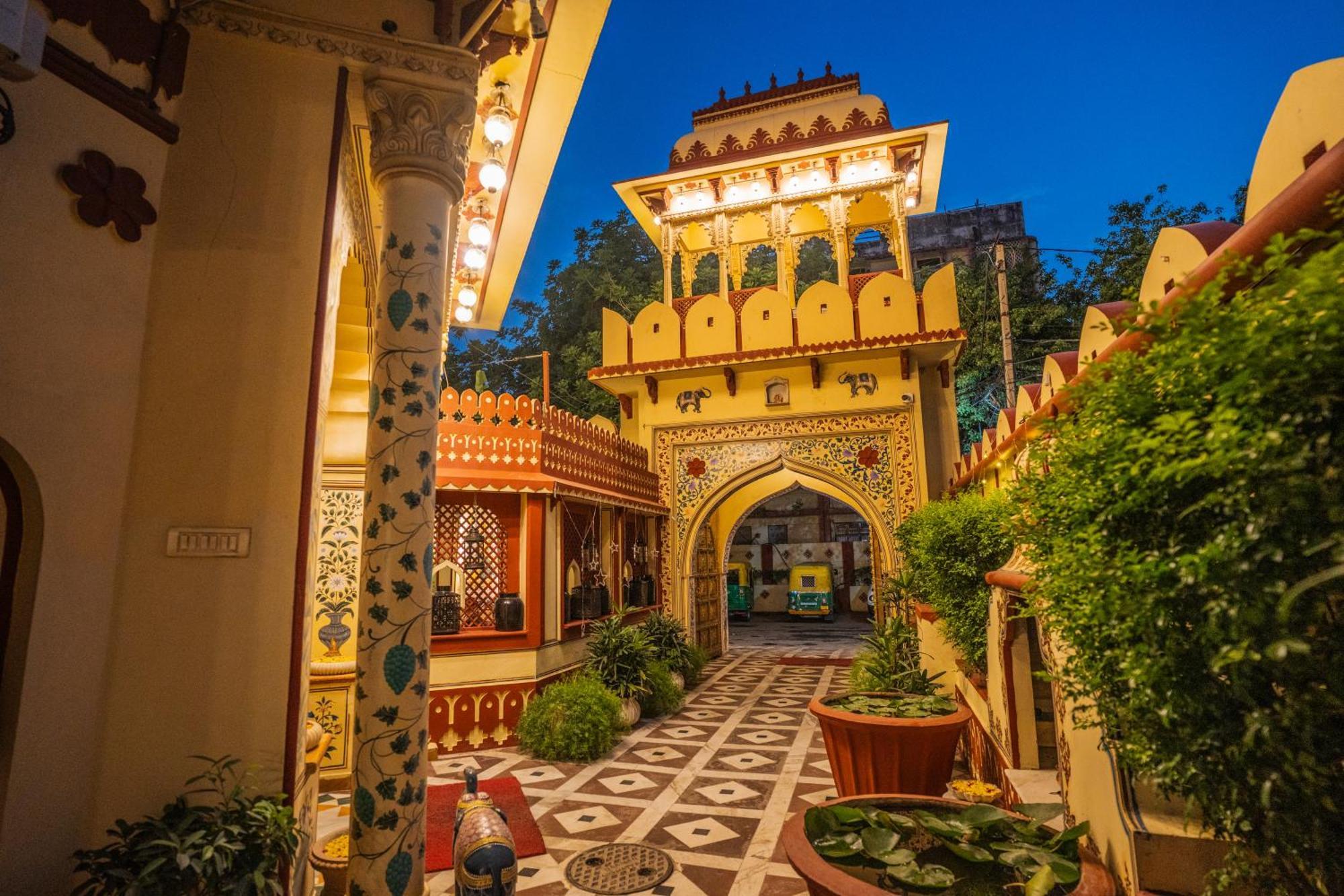 Umaid Bhawan - A Heritage Style Boutique Hotel Jaipur Exteriör bild